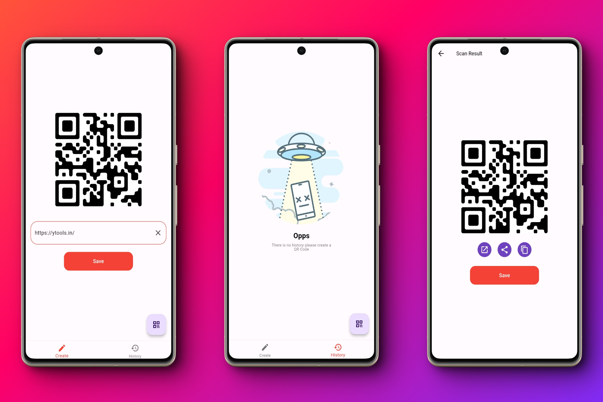 Square QR - Scan & Generate Offline